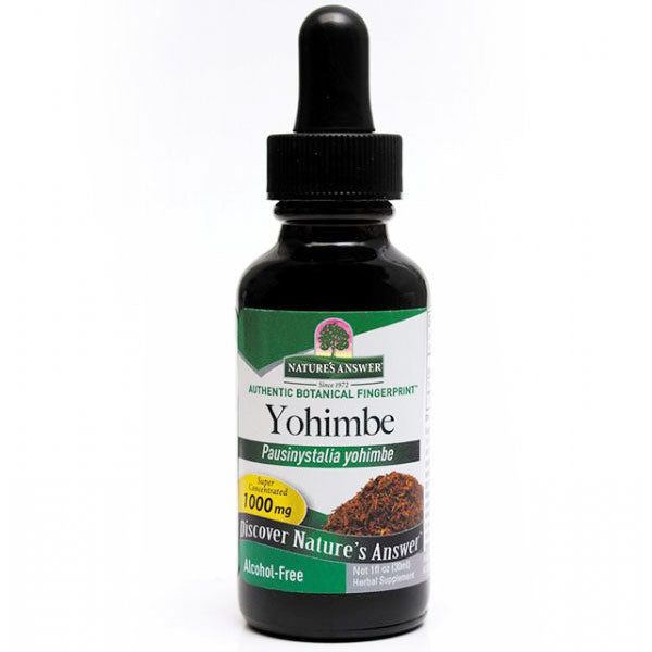 Yohimbe Bark Extract Alcohol Free Liquid 1 oz from Nature's Answer