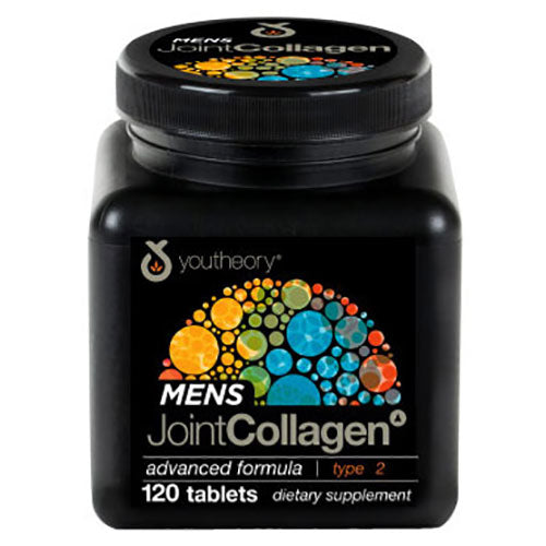 Youtheory Men's Joint Collagen Advanced Formula, 120 Tablets, Nutrawise Corporation