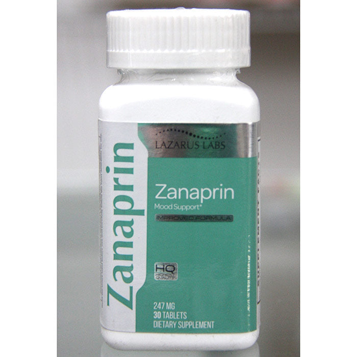 Zanaprin, Mood Support, 30 Tablets, Lazarus Labs