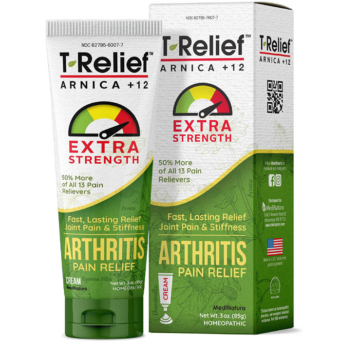 T-Relief Arthritis Pain Relief Ointment Cream (Replaces Zeel Ointment), 57 g, MediNatura