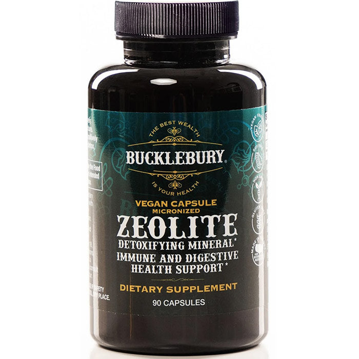 Zeolite Detoxifying Mineral Vegan Capsules, 90 Capsules, Bucklebury