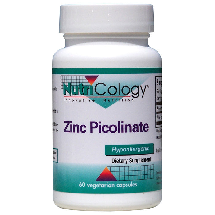 Zinc Picolinate 25mg 60 caps from NutriCology