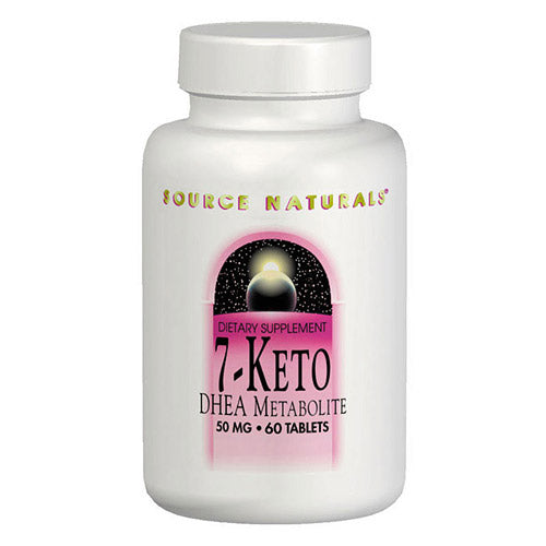 7-Keto DHEA 50mg 60 tabs from Source Naturals