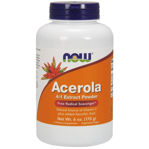 Acerola Powder 6 oz, NOW Foods