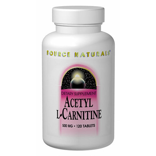 Acetyl L-Carnitine (ALC) 500mg 60 tabs from Source Naturals