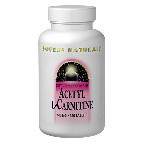 Acetyl L-Carnitine (ALC) 500mg 30 tabs from Source Naturals