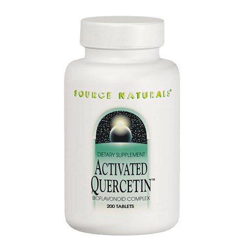 Activated Quercetin (Nonallergenic Bioflavonoid Complex) 100 caps from Source Naturals