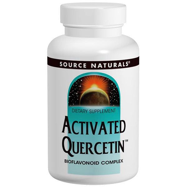 Activated Quercetin (Nonallergenic Bioflavonoid Complex) 100 tabs from Source Naturals