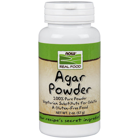 Agar Powder, Vegetarian Substitute for Gelatin, 2 oz, NOW Foods