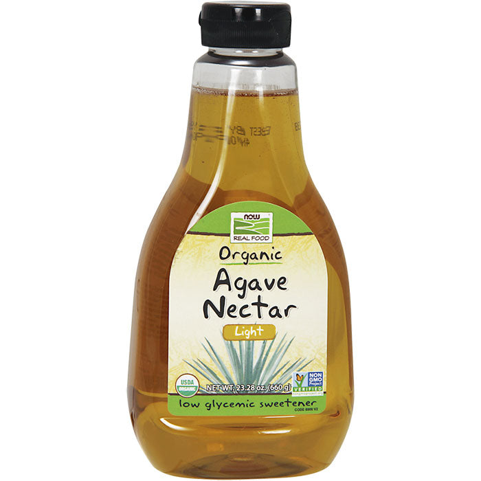 Agave Nectar - Light, Organic, 23.28 oz, NOW Foods