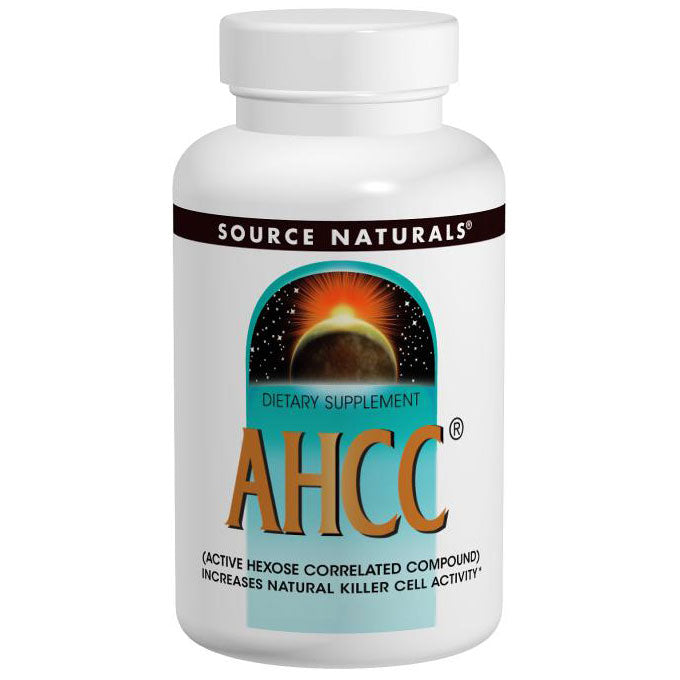 AHCC 750 mg, Value Size, 60 Capsules, Source Naturals