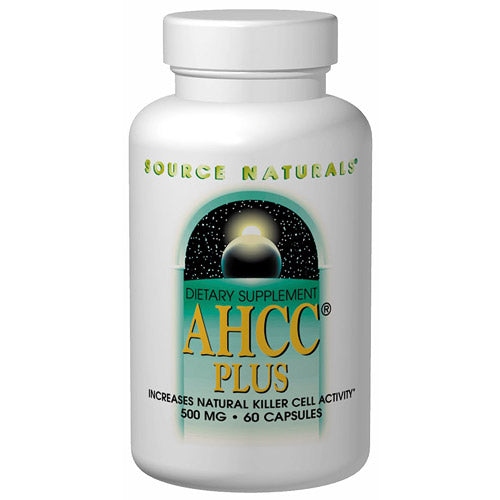 AHCC Plus with Selenium & Vitamin E 60 caps from Source Naturals