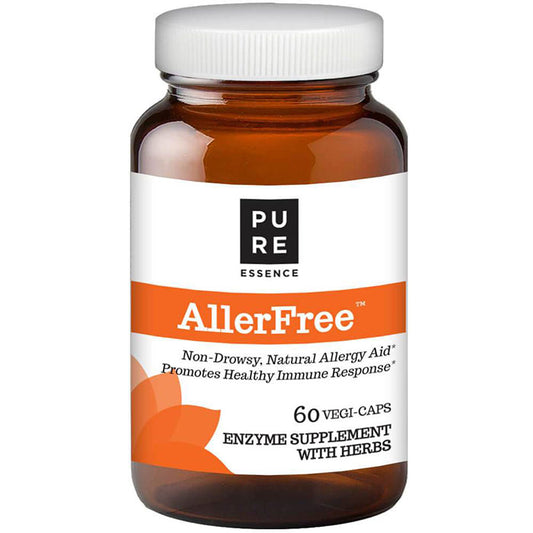 AllerFree, Enzymatic Allergy Control, 60 Vegetarian Capsules, Pure Essence Labs
