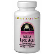 Alpha Lipoic Acid 100 mg, 120 Capsules, Source Naturals