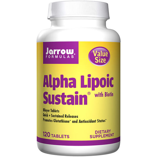 Alpha Lipoic Sustain 300, Value Size, 120 Bilayer Tablets, Jarrow Formulas