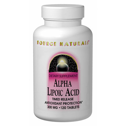 Alpha-Lipoic Acid 100mg 30 tabs from Source Naturals