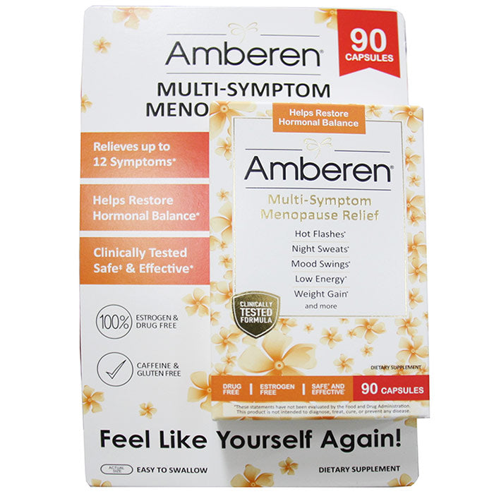 Amberen Injection Amberen Multi-Symptom Menopause Relief, 90 Capsules | vitaspringsunday ...
