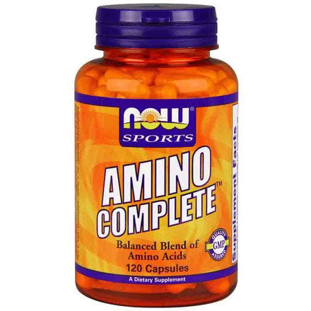 AMINO Complete, Amino Acids Complex 120 Caps, NOW Foods
