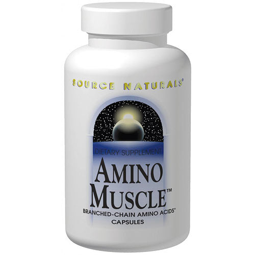Amino Muscle Caps, 120 Capsules, Source Naturals