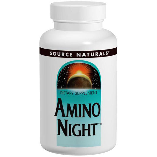 Amino Night, Potent Nighttime Formula, 120 Tablets, Source Naturals