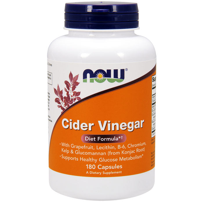 Cider Vinegar Diet Formula, Apple Cider Vinegar Complex 180 Caps, NOW Foods