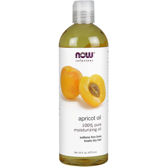 Apricot Kernel Oil 16 oz, NOW Foods
