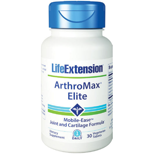 ArthroMax Elite, Joint and Cartilage Formula, 30 Vegetarian Tablets, Life Extension