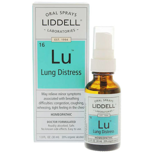 Lu Lung Distress Homeopathic Oral Spray, 1 oz, Liddell Laboratories