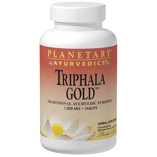Planetary Ayurvedics Triphala Gold 550 mg, 120 Vegetarian Capsules, Planetary Herbals
