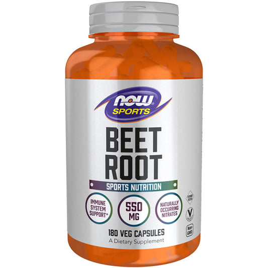 Beet Root, 180 Veg Capsules, NOW Foods