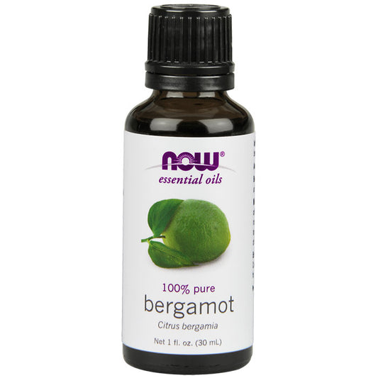 Bergamot Oil, Essential Oil 1 oz, NOW Foods