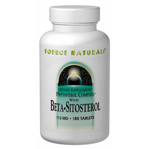 Beta Sitosterol 113mg (formerly Phytosterol Complex) 180 tabs from Source Naturals