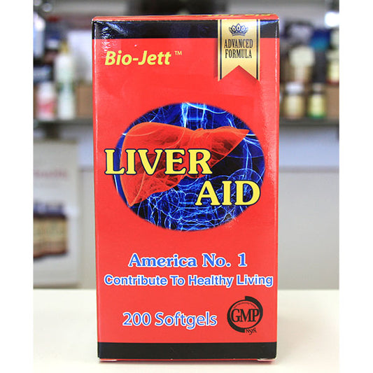 Bio-Jett Liver Aid, Advanced Formula, 200 Softgels