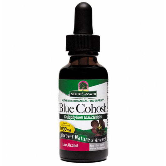 Blue Cohosh Root Extract Liquid, 1 oz, Nature's Answer