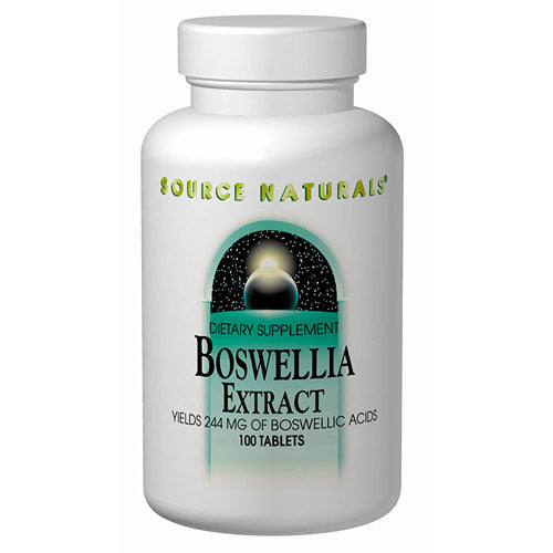 Boswellia Extract 375 mg 100 tabs from Source Naturals