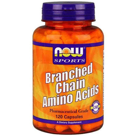 Branched Chain Amino Acids BCAA, 120 Capsules, NOW Foods