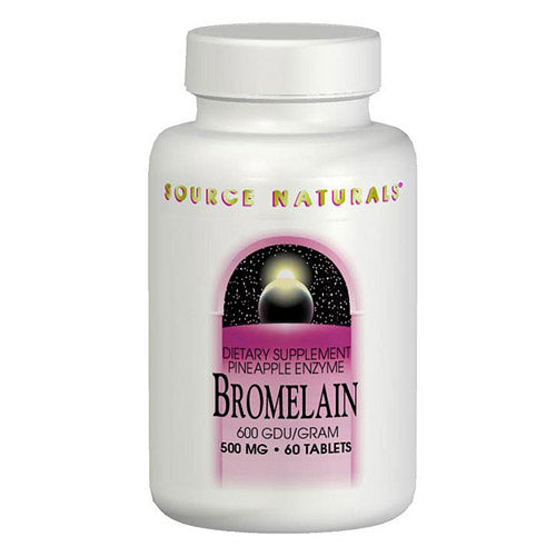 Bromelain 2000 GDU 500mg 60 tabs from Source Naturals