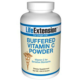 Buffered Vitamin C Powder, 454.6 g, Life Extension