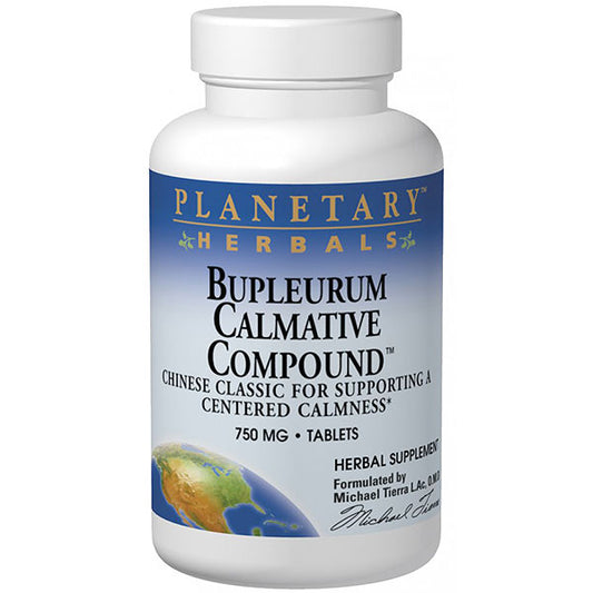 Bupleurum Calmative Compound, Chinese Herbal Calming Formula, 240 Tablets, Planetary Herbals