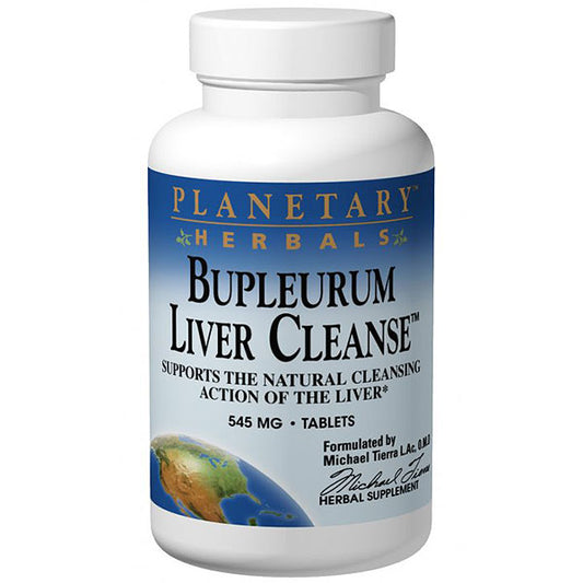 Bupleurum Liver Cleanse, Herbal Supplement, 72 Tablets, Planetary Herbals