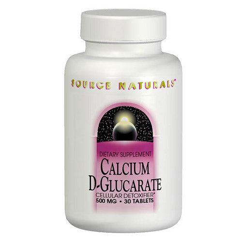 Calcium D-Glucarate 500mg 30 tabs from Source Naturals