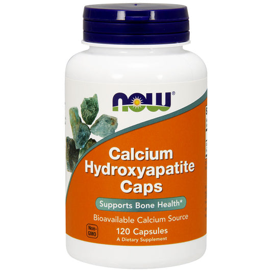 Calcium Hydroxyapatite 120 Caps, NOW Foods