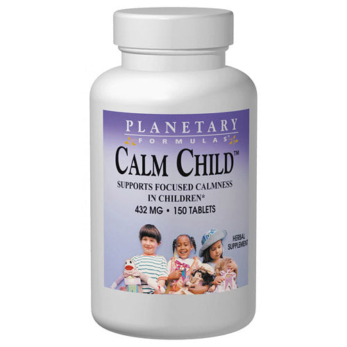 Calm Child for Active Children 150 tabs, Planetary Herbals