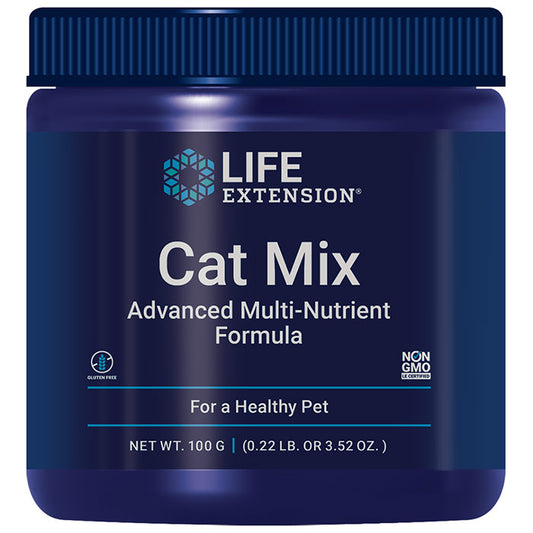 Cat Mix, Advanced Multi-Nutrient Formula for Kitty, 100 g, Life Extension