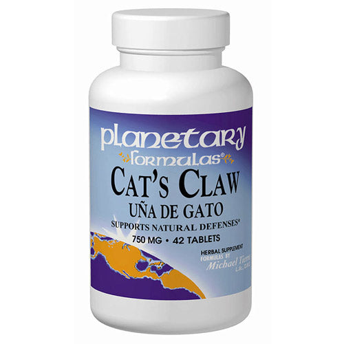Cat's Claw 750mg 90 tabs, Planetary Herbals