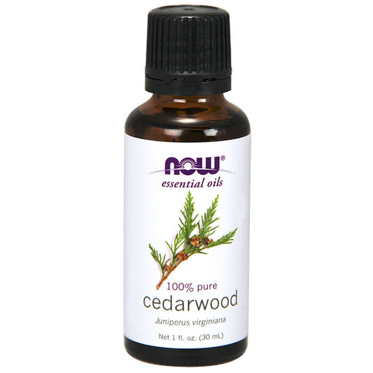 Cedarwood Oil, Pure Essential Oil 1 oz, NOW Foods