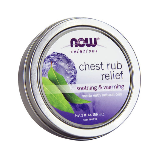 Chest Rub Relief, 2 oz, NOW Foods