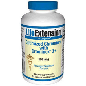 Optimized Chromium With Crominex 3+, 60 Vegetarian Capsules, Life ...