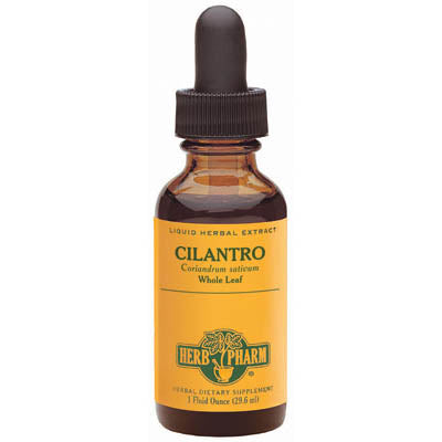 Cilantro Extract Liquid, 4 oz, Herb Pharm