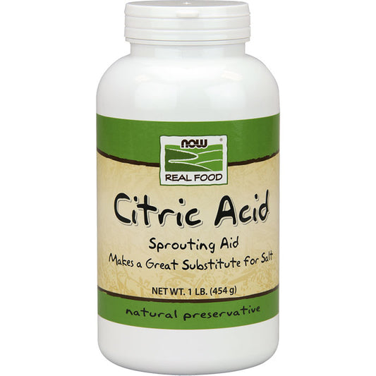 Citric Acid, Natural Preservative, 1 lb, NOW Foods